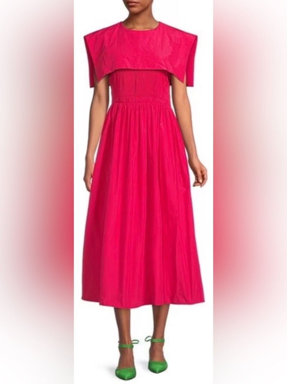 ANTONIO MELANI Hot Pink Midi Dress- NWT